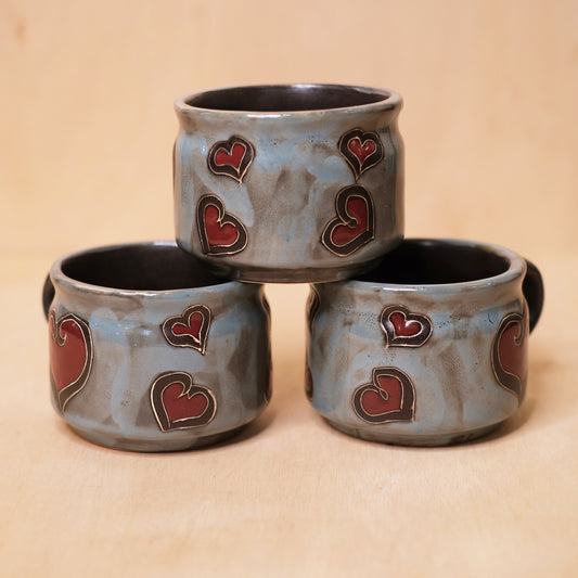 Hearts Stackable Mug