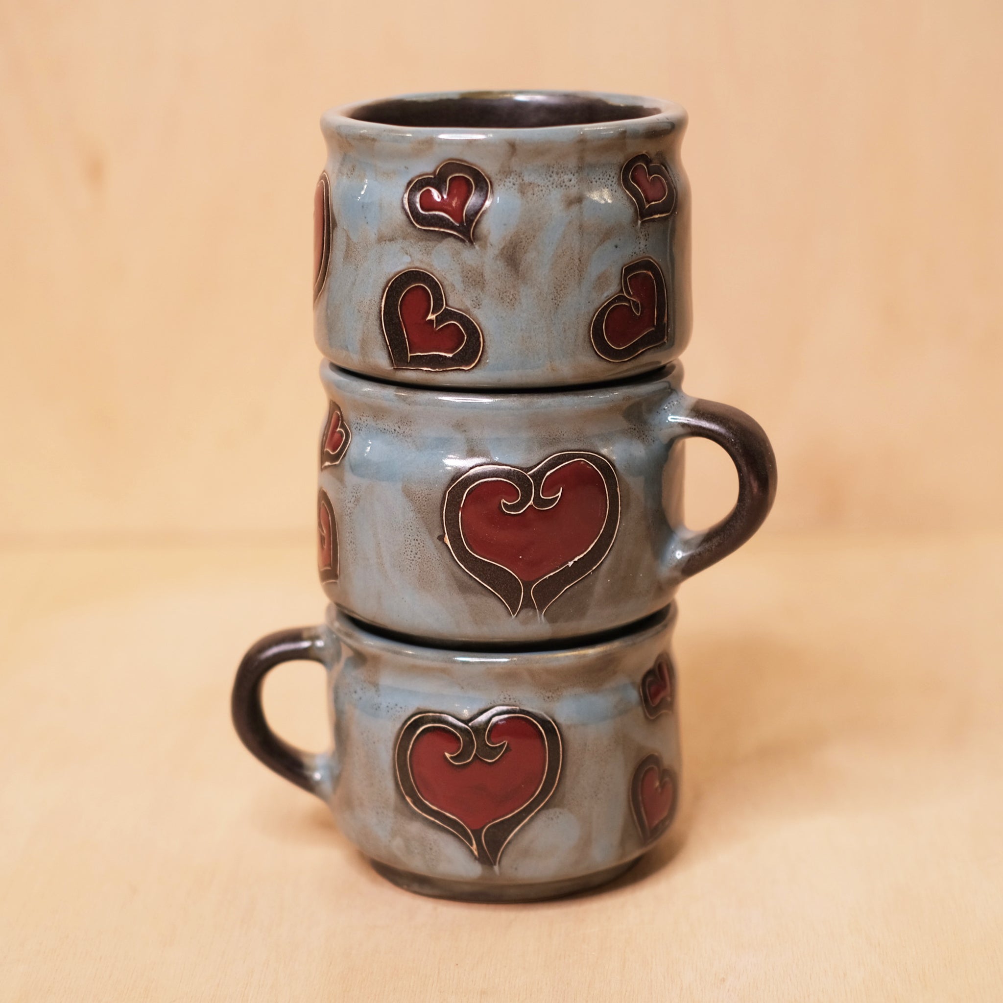 Hearts Stackable Mug