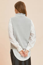 Load image into Gallery viewer, High Neck Knit Vest
