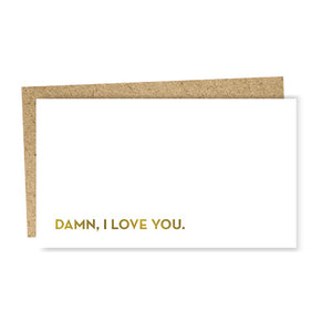 I Love You Mini Card