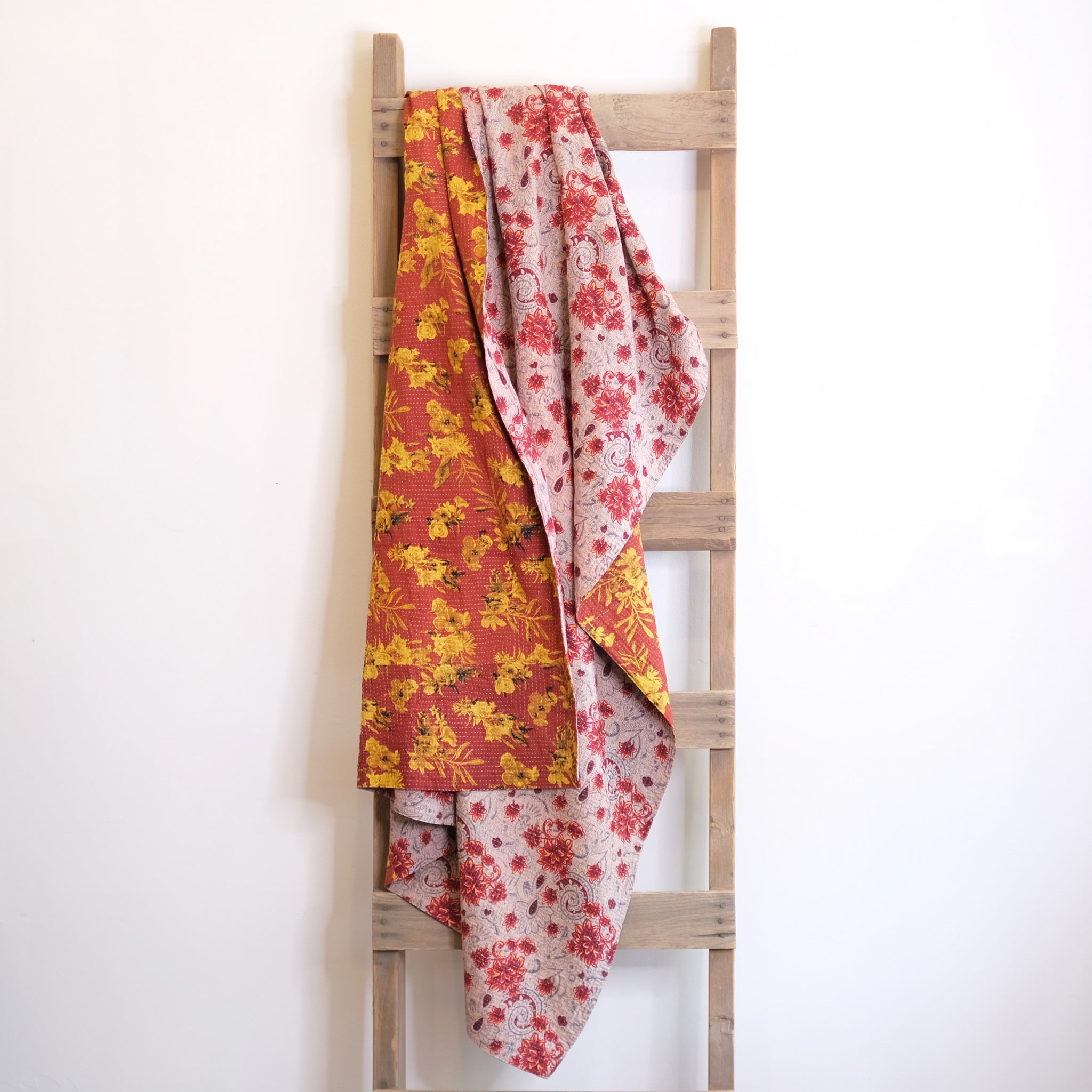 Indian Kantha Quilt