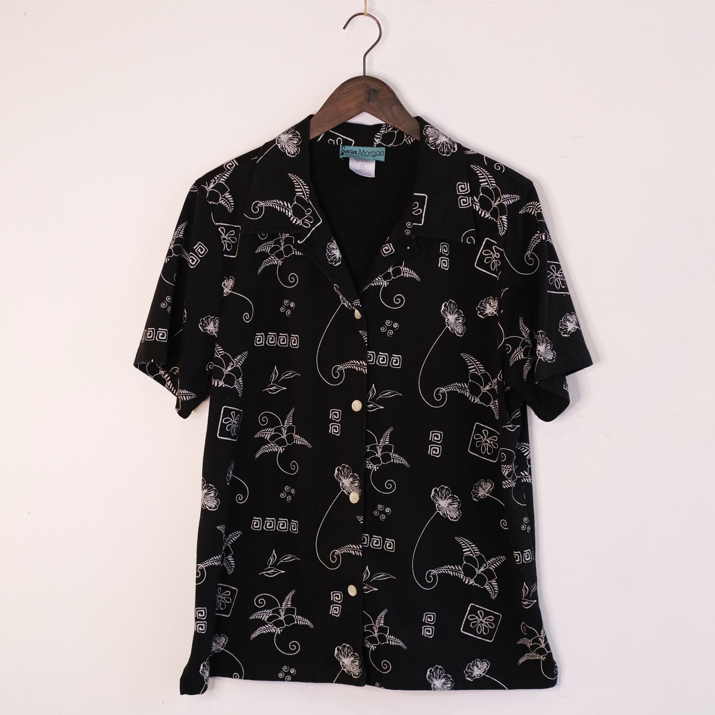 Island Black & White Shirt