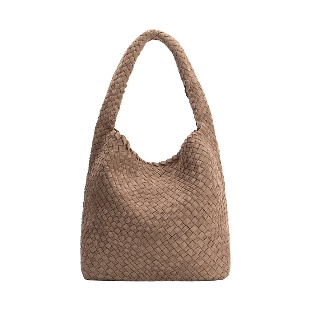 Johanna Clay Recycled Vegan Suede Shoulder Bag