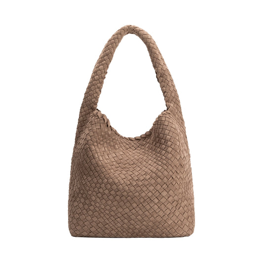 Johanna Clay Recycled Vegan Suede Shoulder Bag