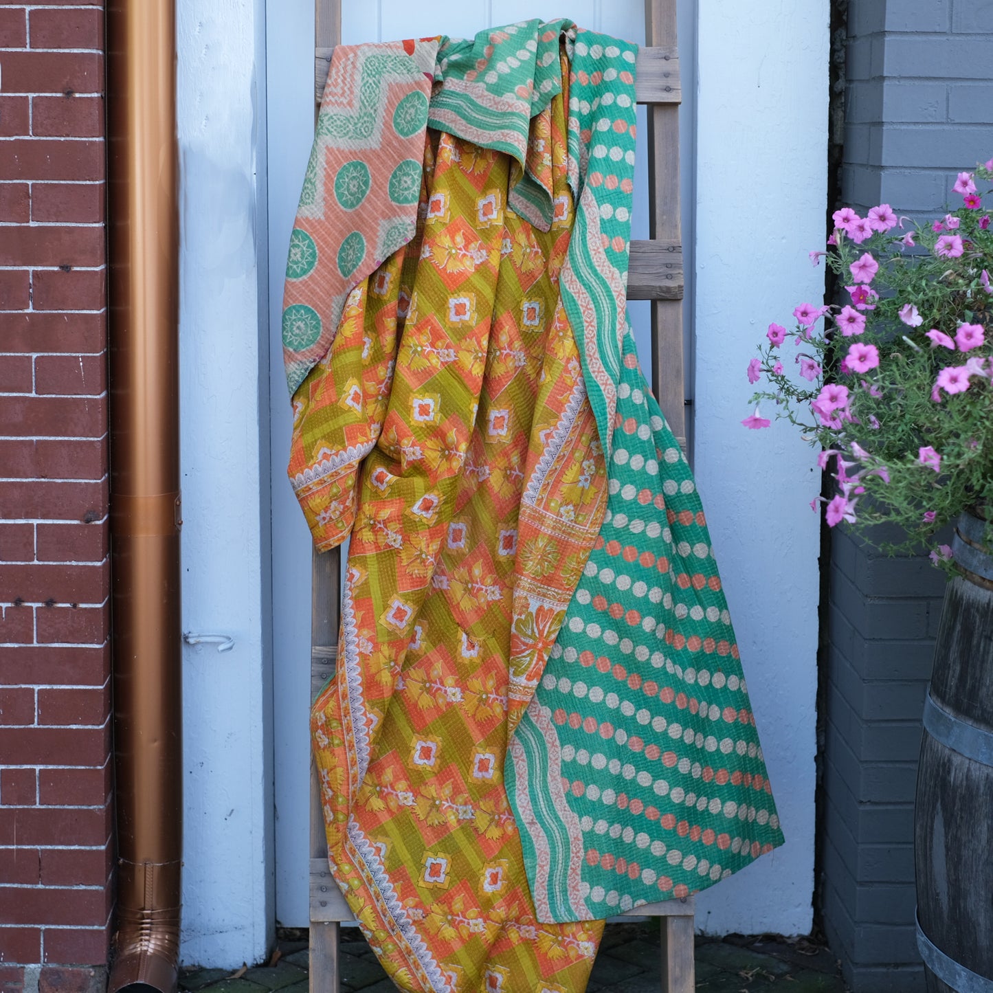 Indian Kantha Quilt Haul 8/1