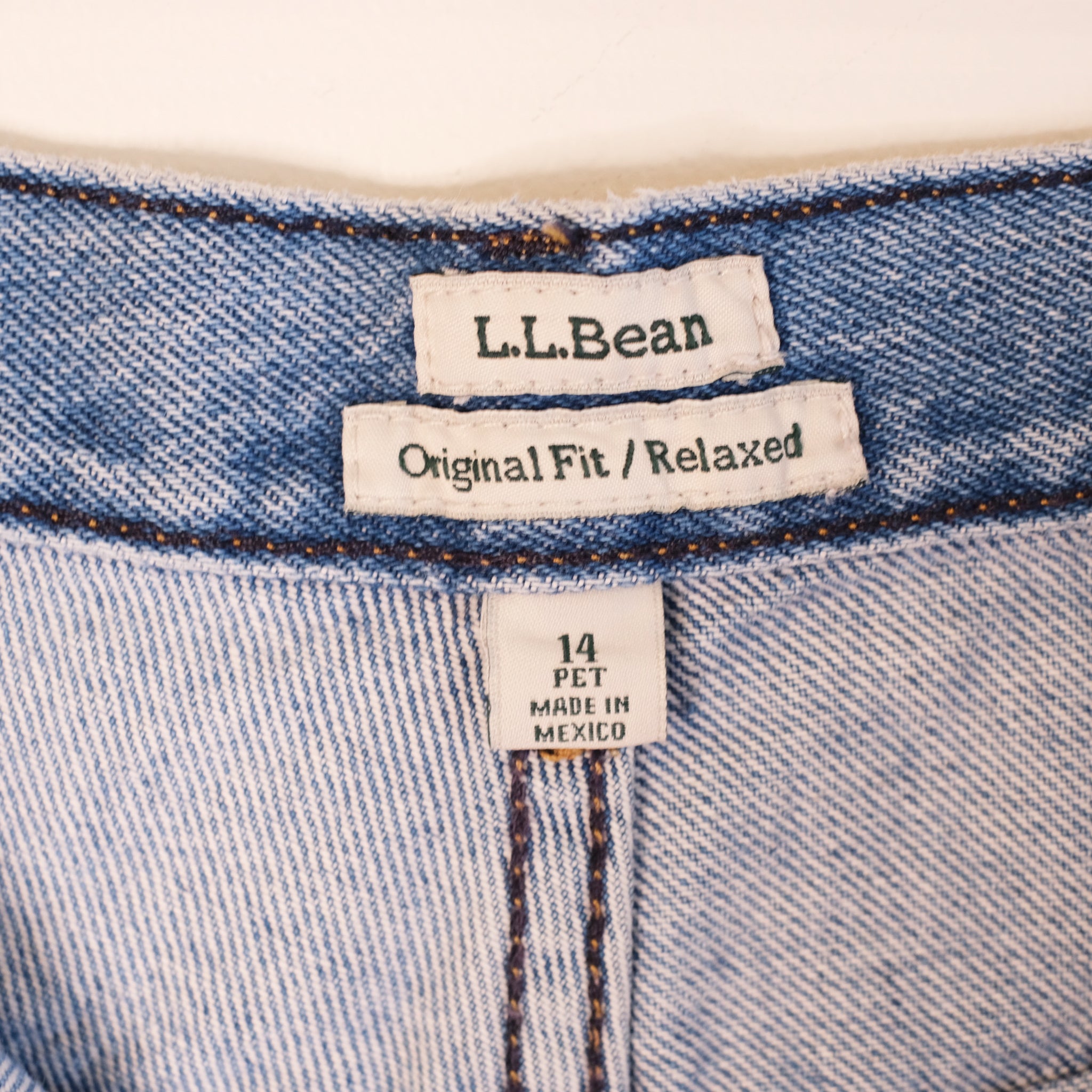 L.L. Bean Denim Cutoff Shorts
