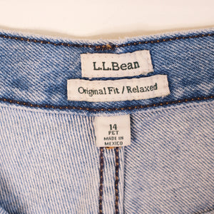 L.L. Bean Denim Cutoff Shorts