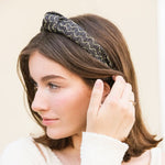 Load image into Gallery viewer, Larex Basketwoven Topknot Headband
