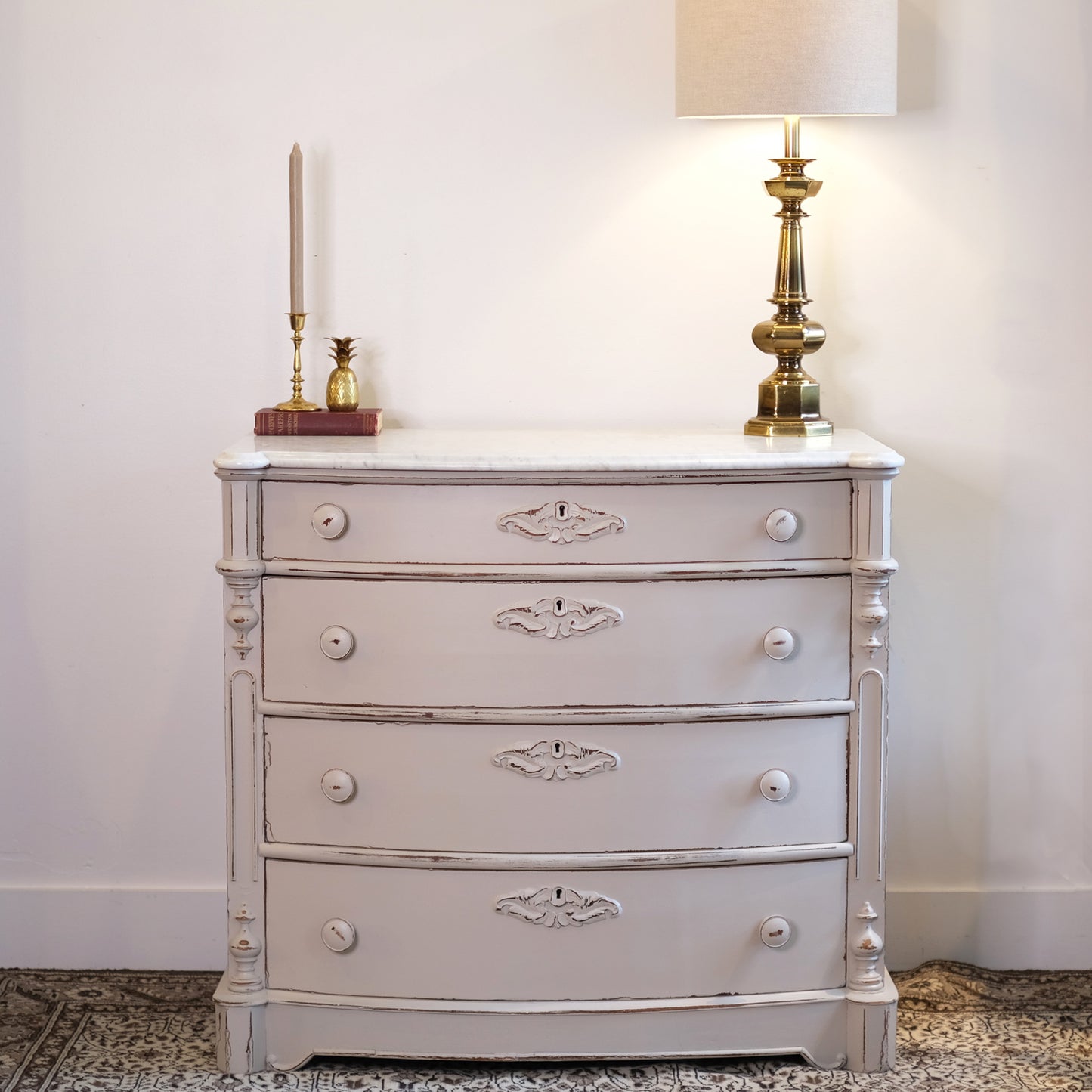 Marble Top Antique Dresser