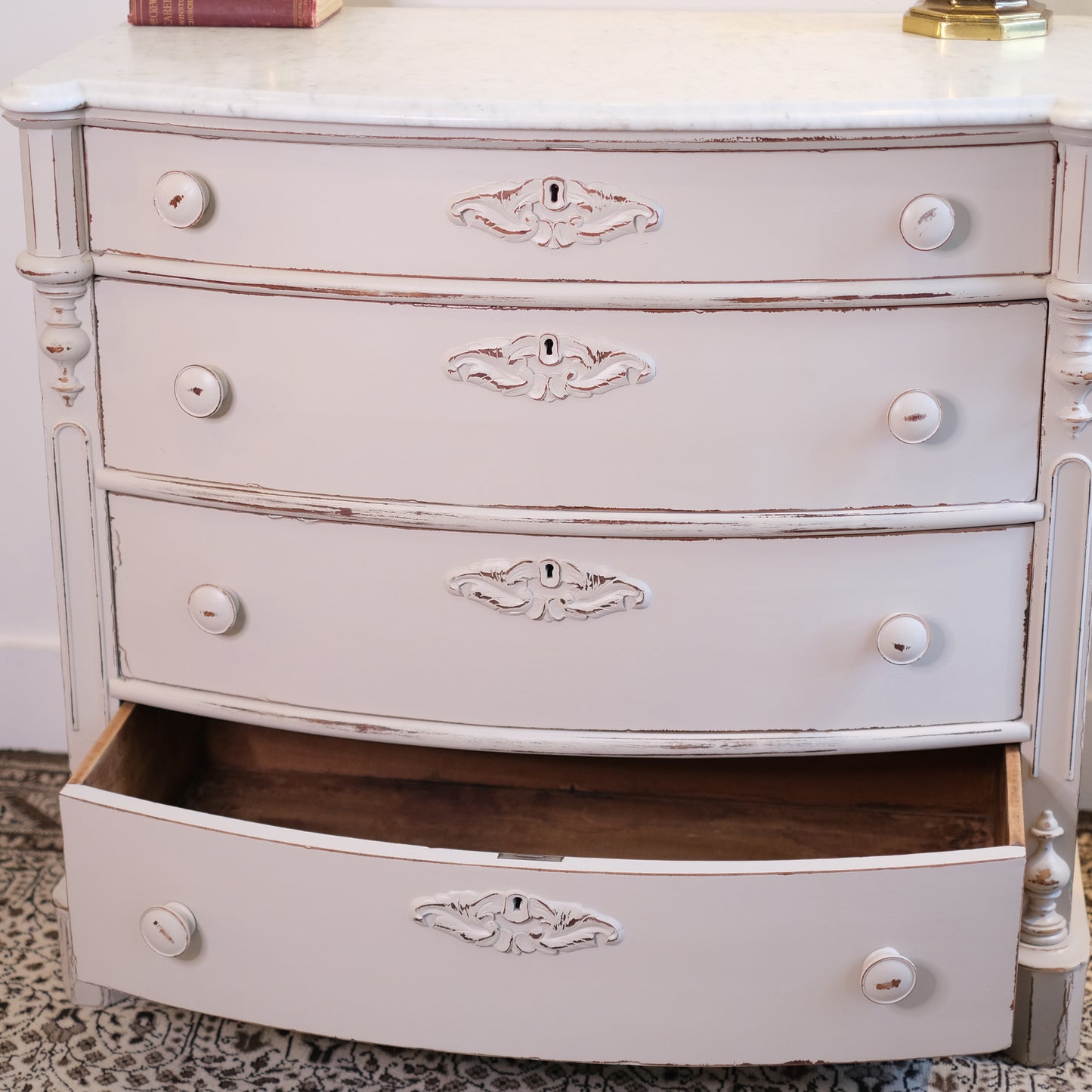 Marble Top Antique Dresser