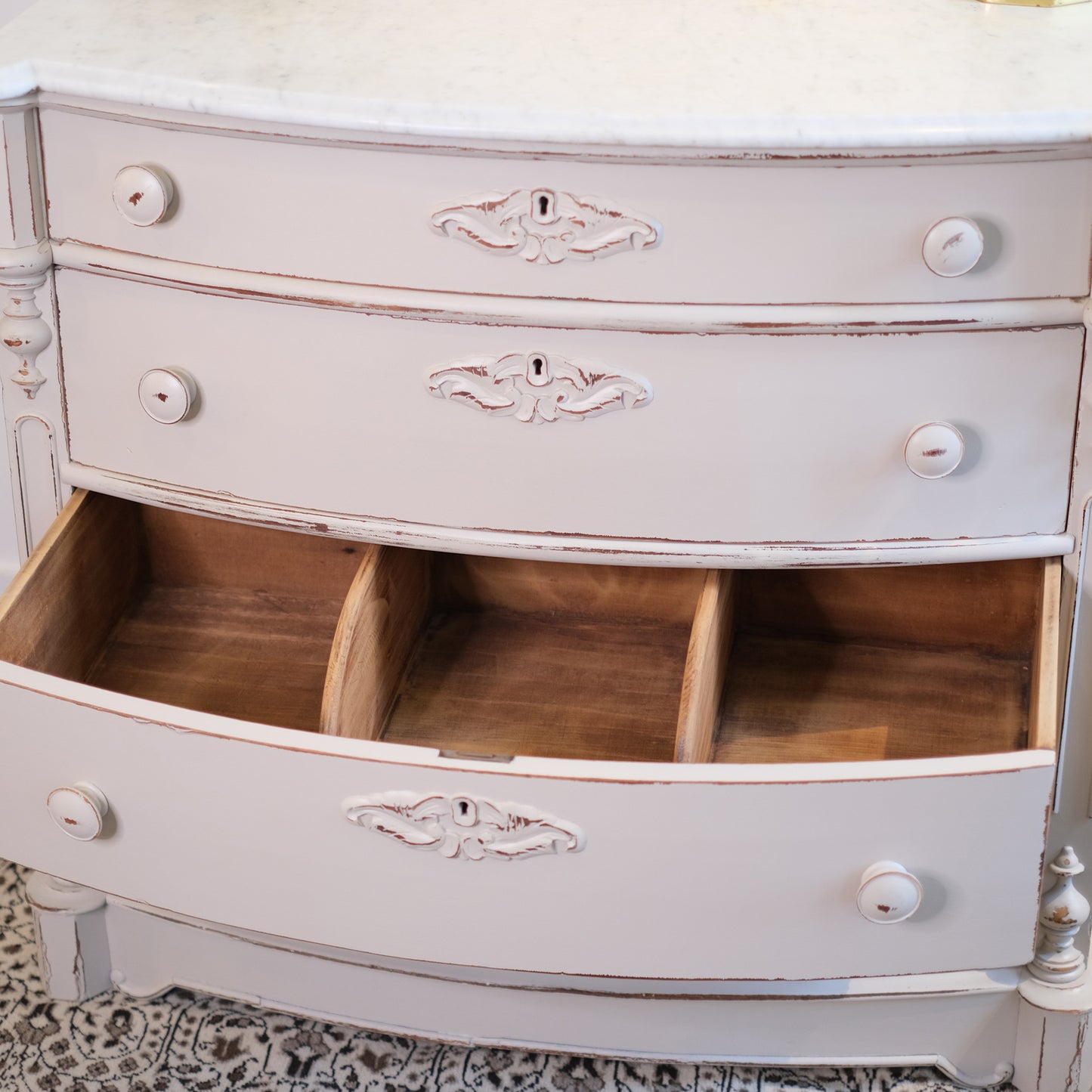 Marble Top Antique Dresser