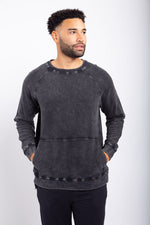 Load image into Gallery viewer, Mineral-Washed Cotton Pullover
