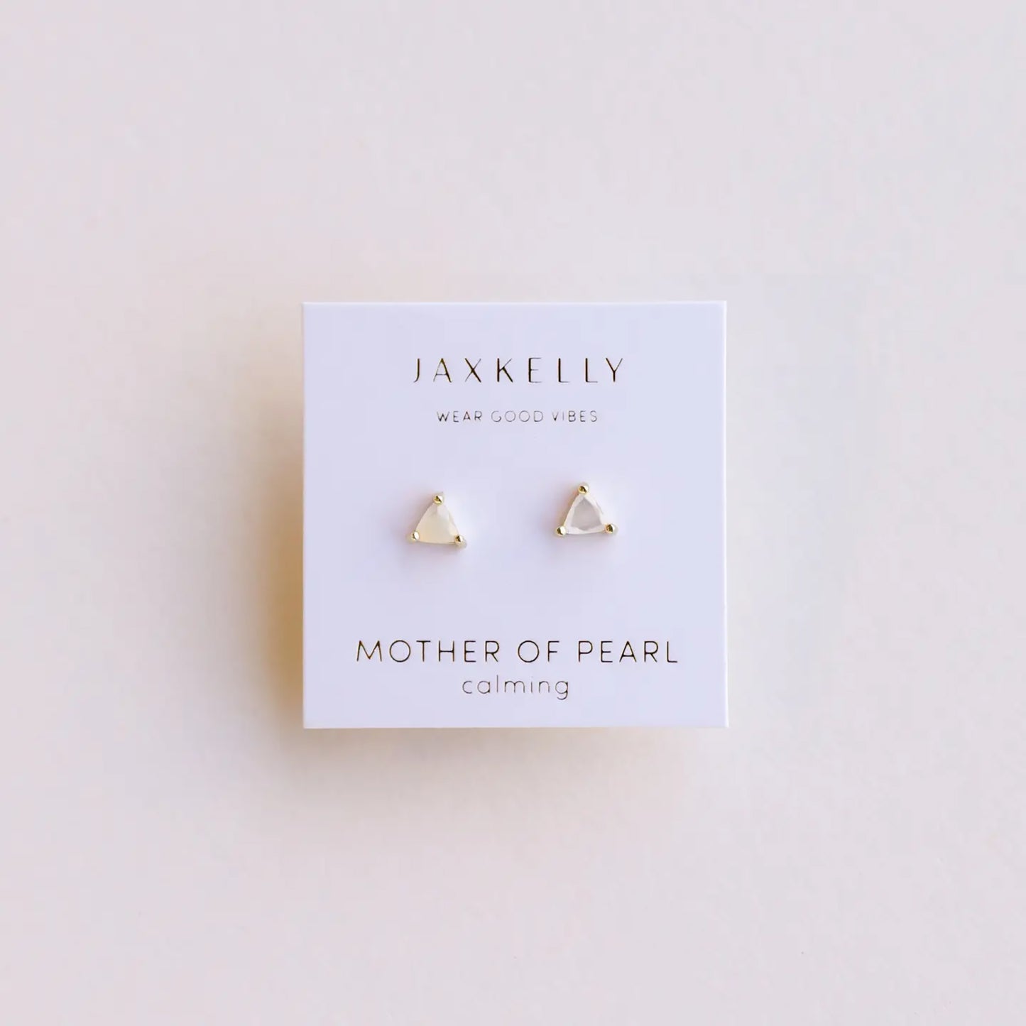 Mini Energy Gem Gold Earrings
