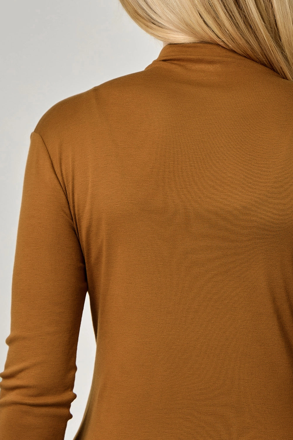 Mock Neck Essential Top