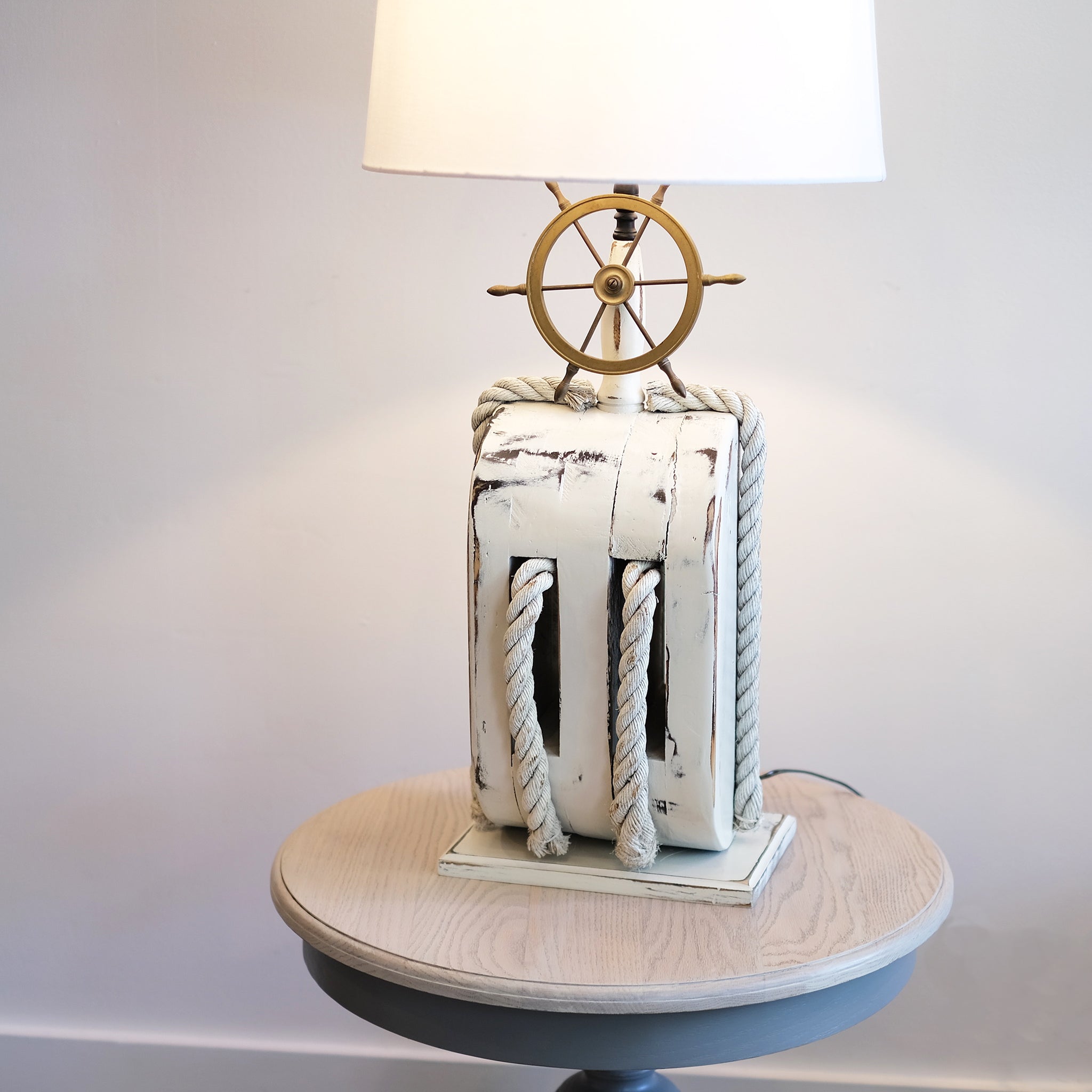 Nautical Pulley Lamp