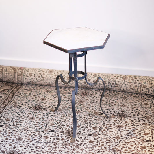Octagon Iron Plant Stand