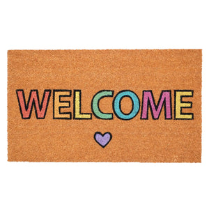 Pastel Welcome Doormat