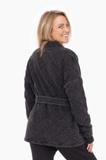 Load image into Gallery viewer, Quilted Mineral Washed Jacket
