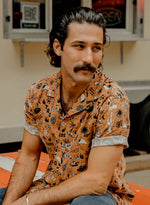 Load image into Gallery viewer, Raise Hell Eat Tacos Casual Button-Up Shirt
