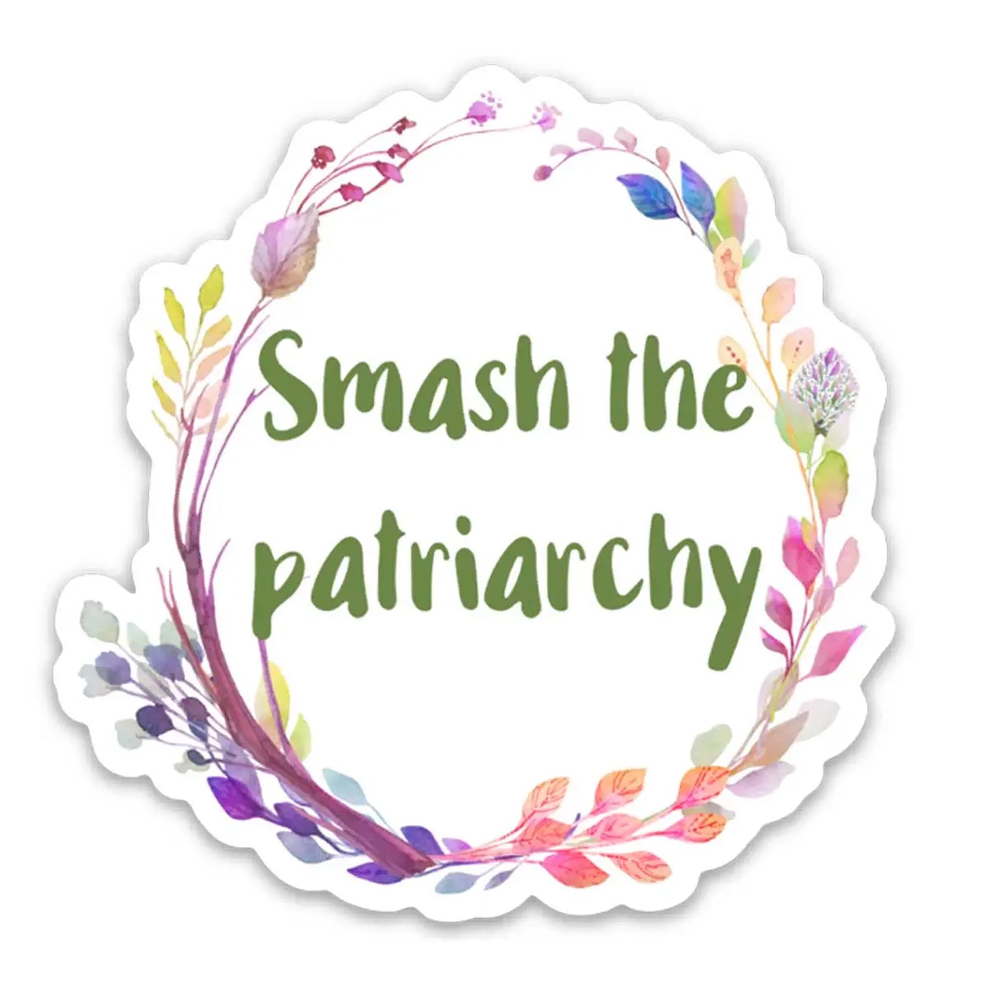 Smash the Patriarchy Vinyl Sticker