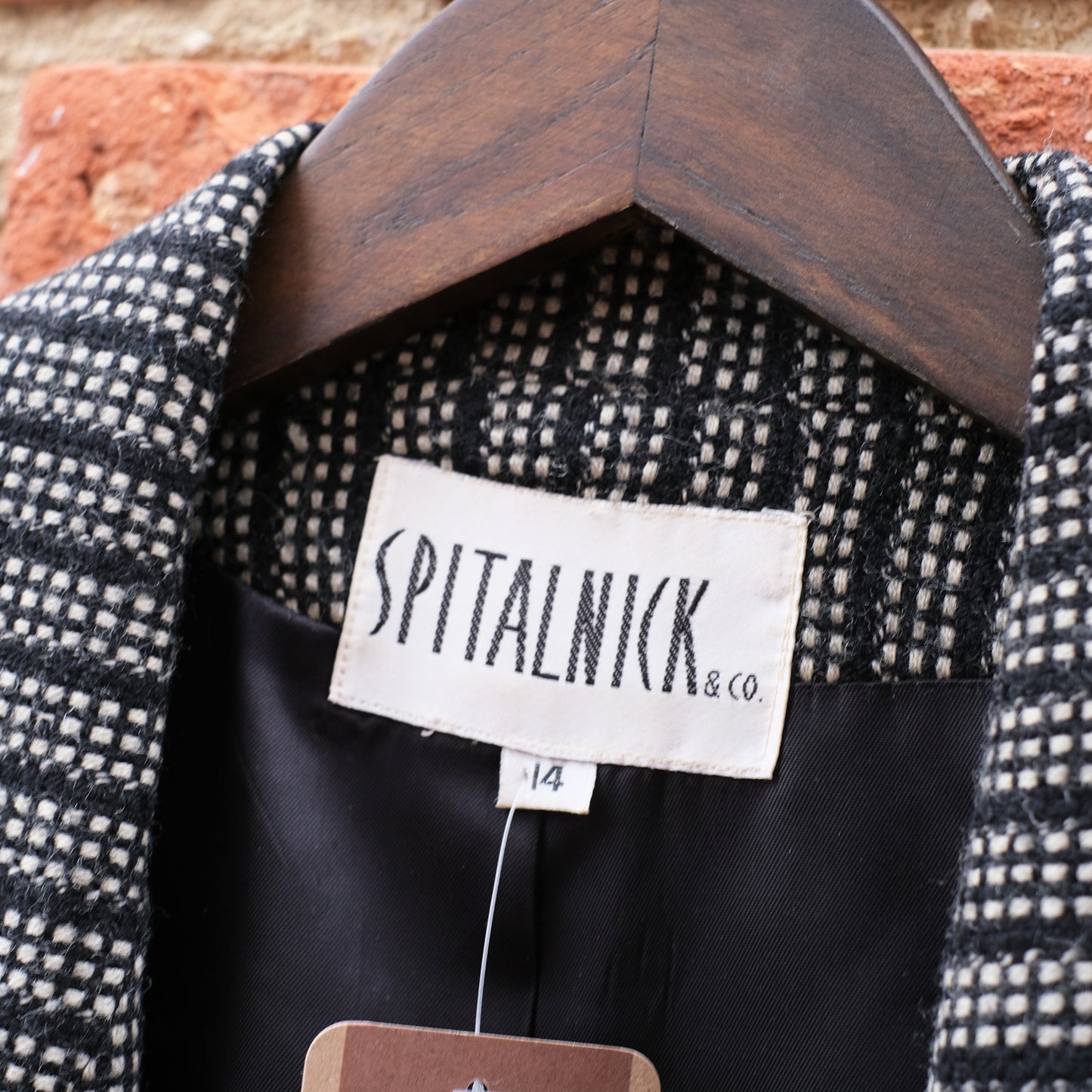 Spitalnick Black + White Blazer