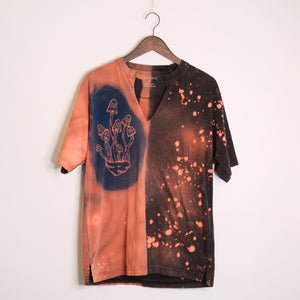 Spooky Shrooms Half & Half Shirt