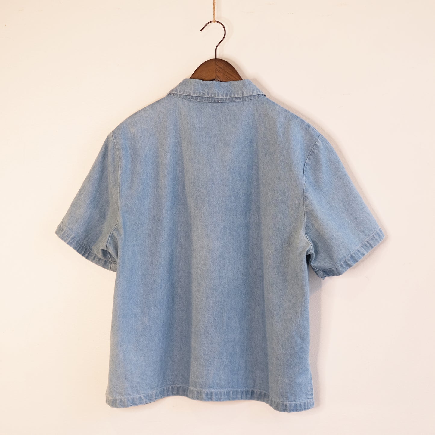 Spring Daisies Denim Shirt