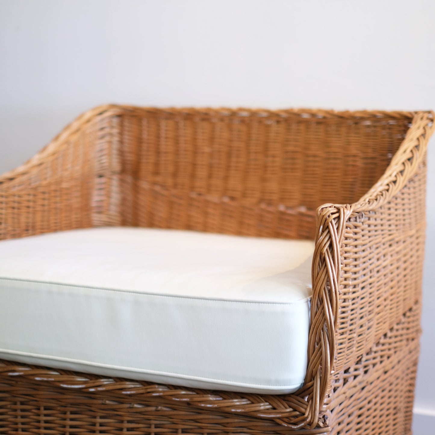 Modern Wicker Armchairs (set)
