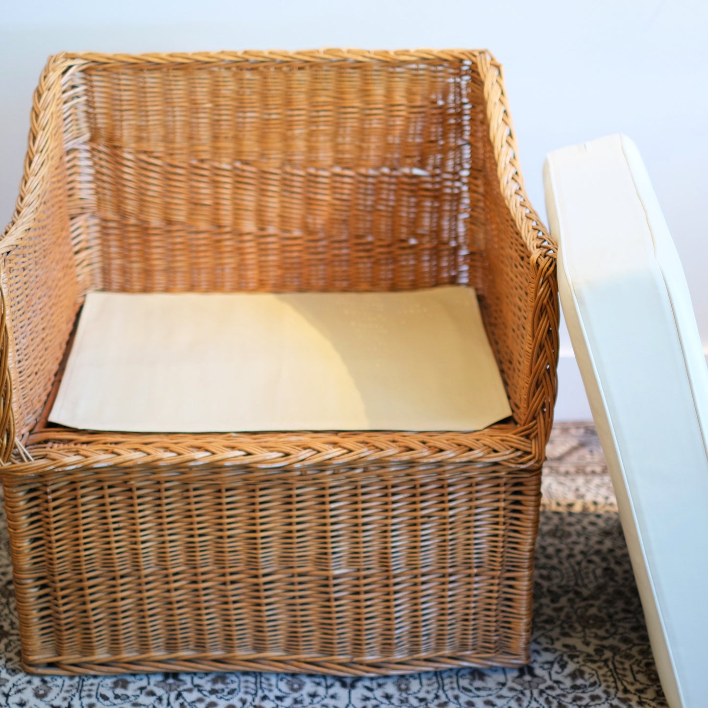 Modern Wicker Armchairs (set)