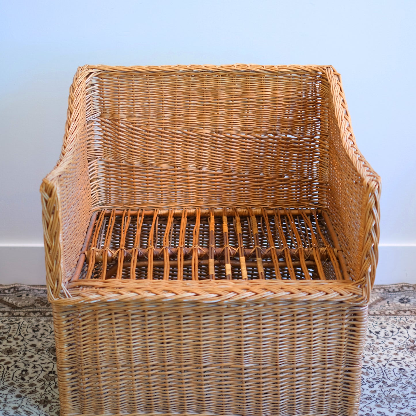 Modern Wicker Armchairs (set)