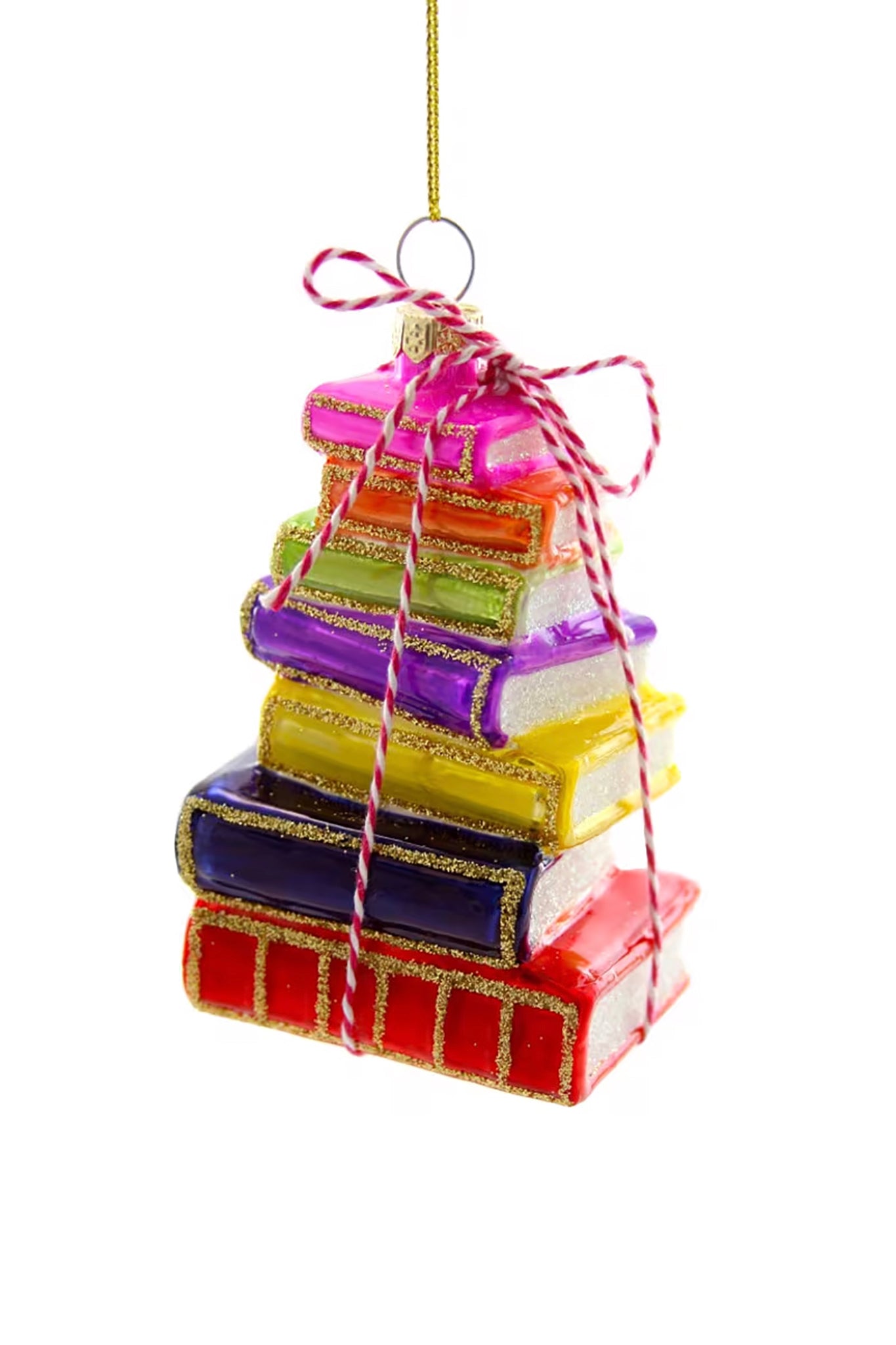 Stack of Books Ornament