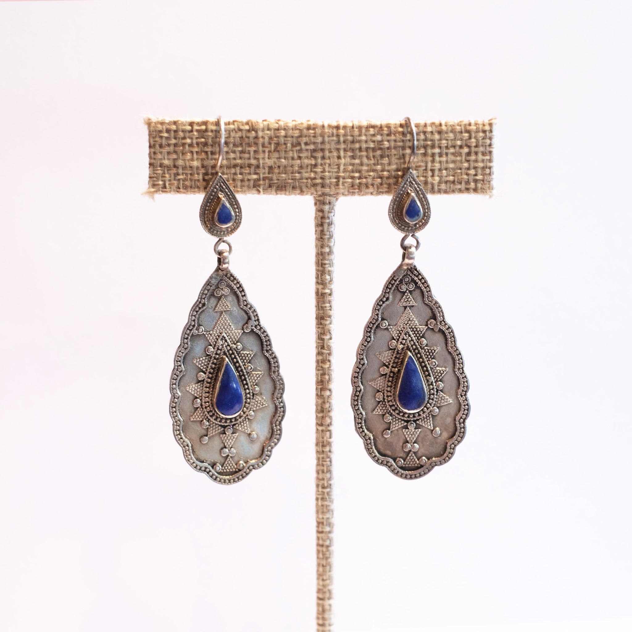 Teardrop Sodalite Earrings