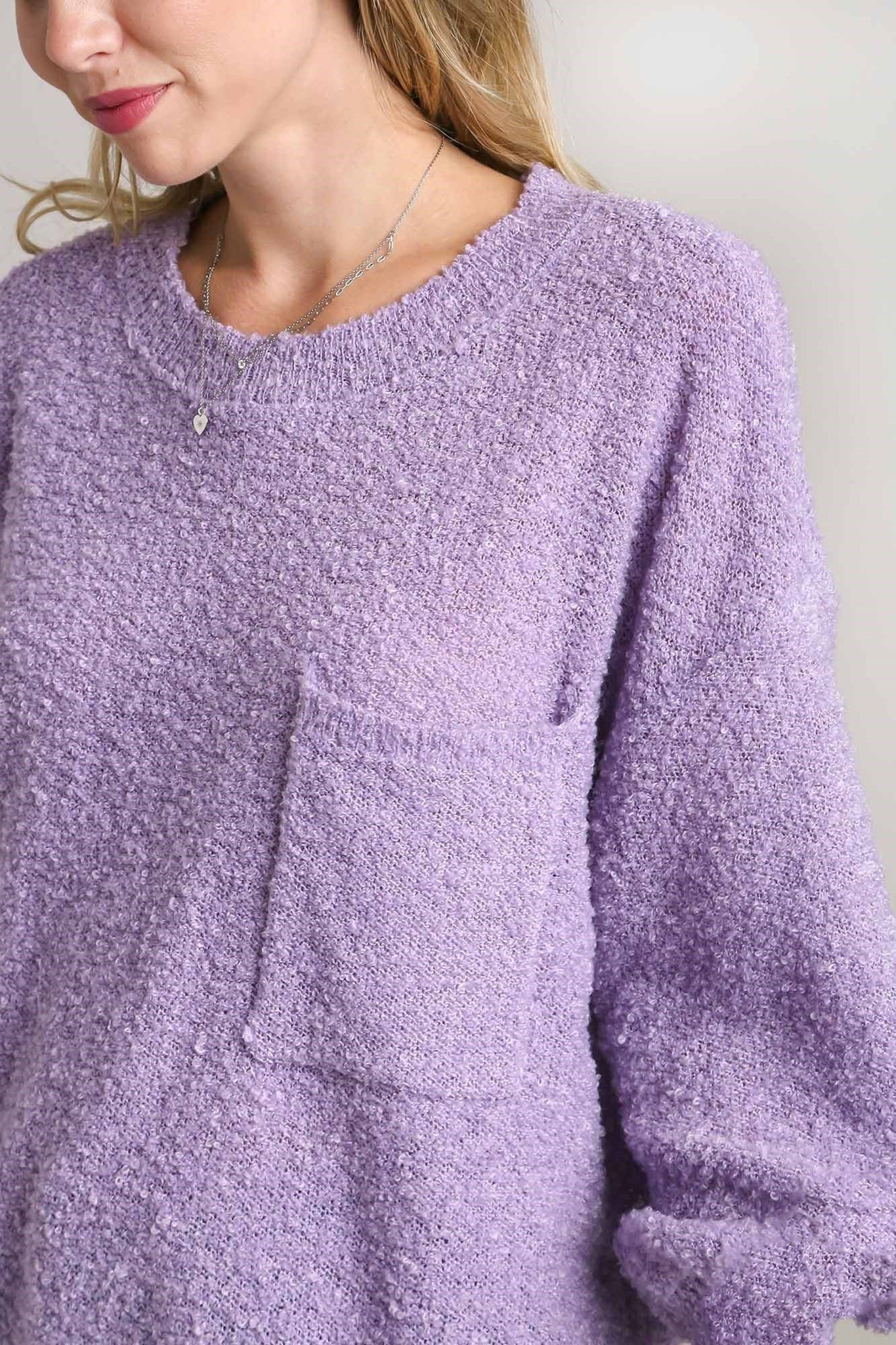 Textured Pullover Sweater