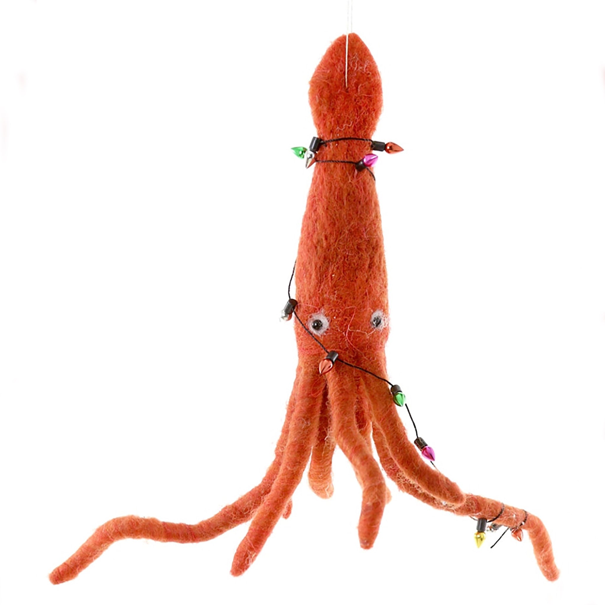 Tinsel in a Tangle Octopus Ornament