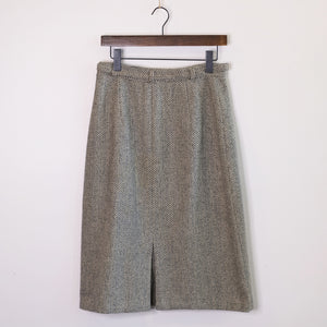 Tweed Straight Skirt