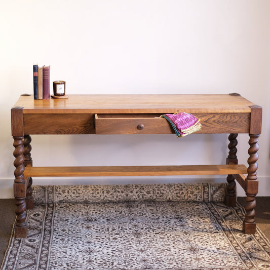 Twist Leg Library Table