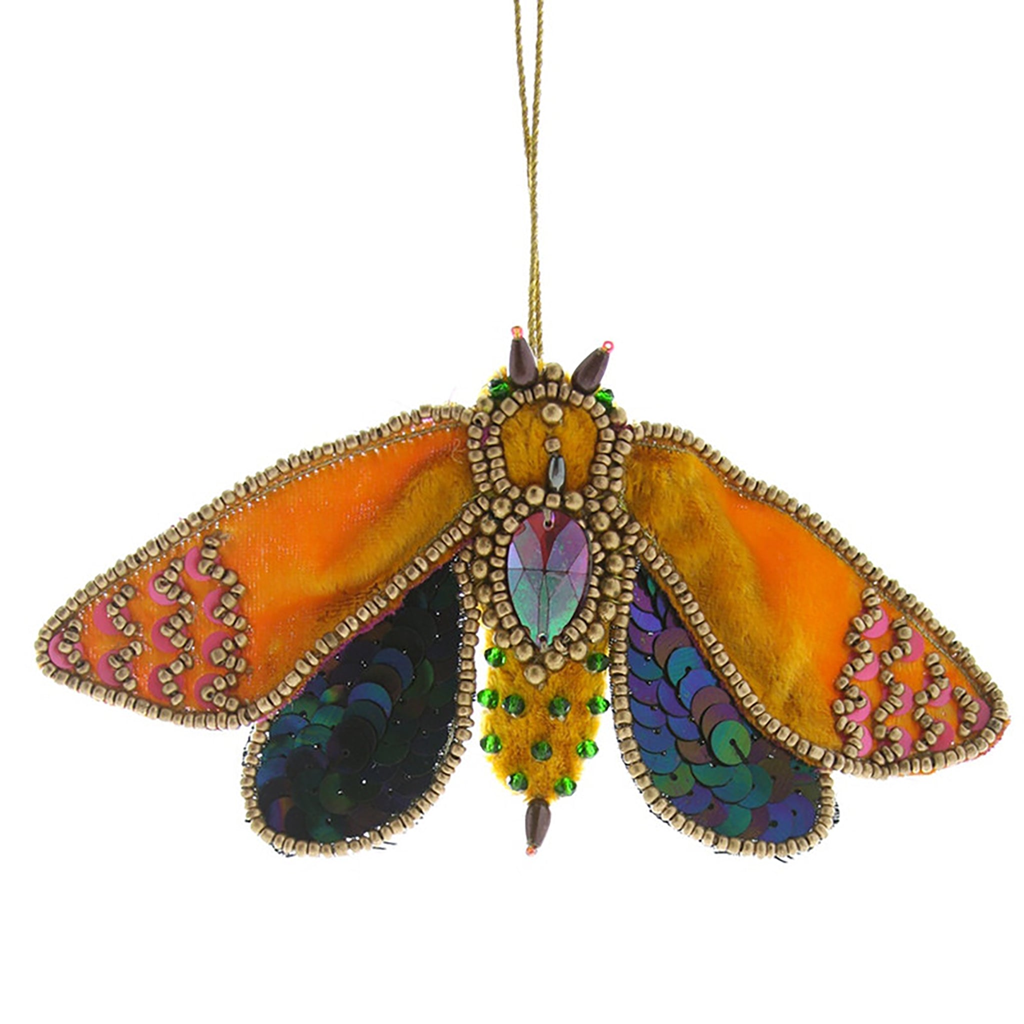 Velvet Moth Ornament