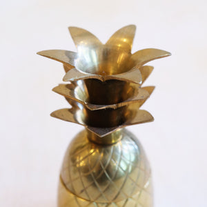 Vintage Brass Pineapple