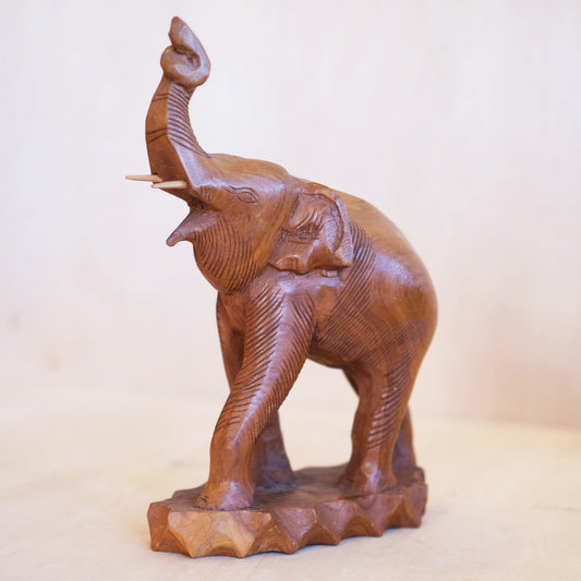 Vintage Hand Carved Teak Animal