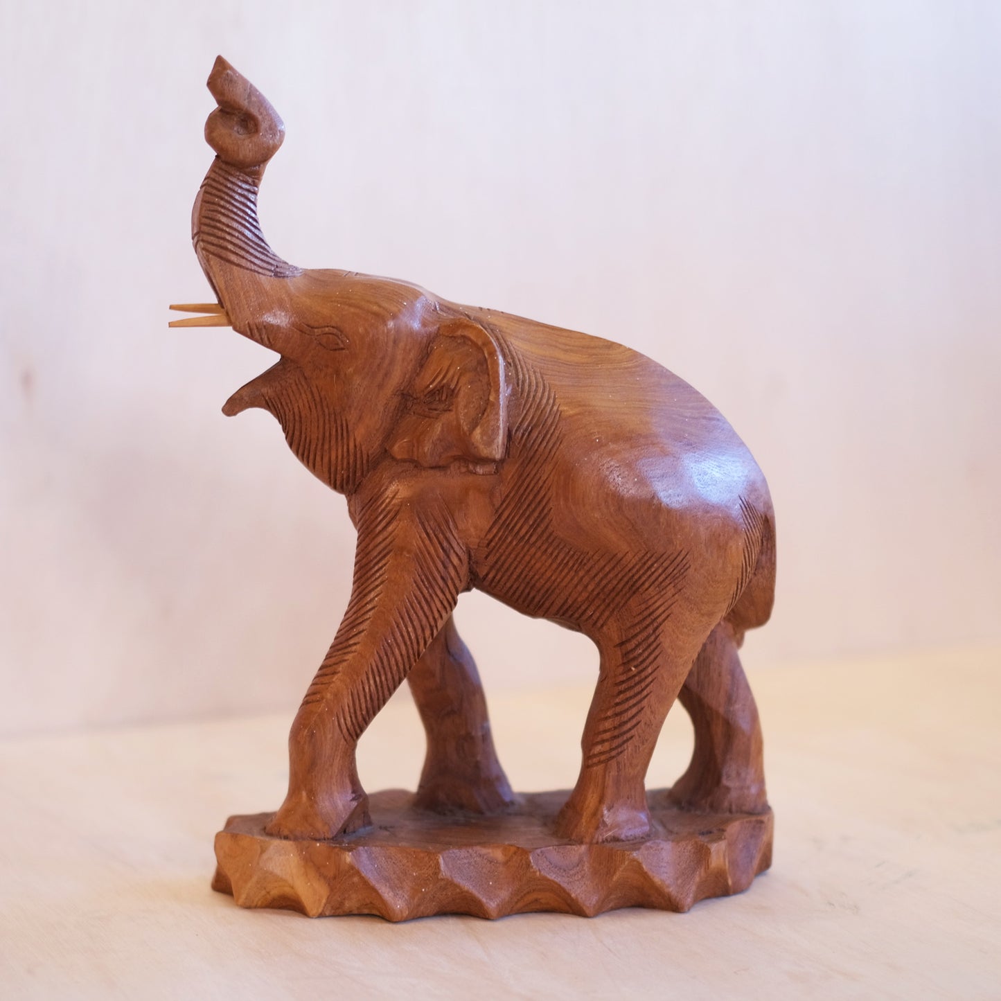 Vintage Hand Carved Teak Animal