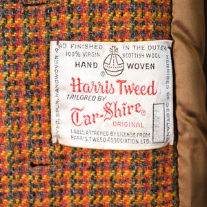 Vintage Harris Tweed Wool Coat