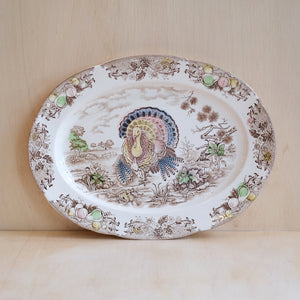Vintage Turkey Platter