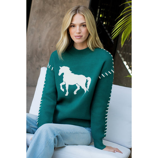 Horse Knit Sweater