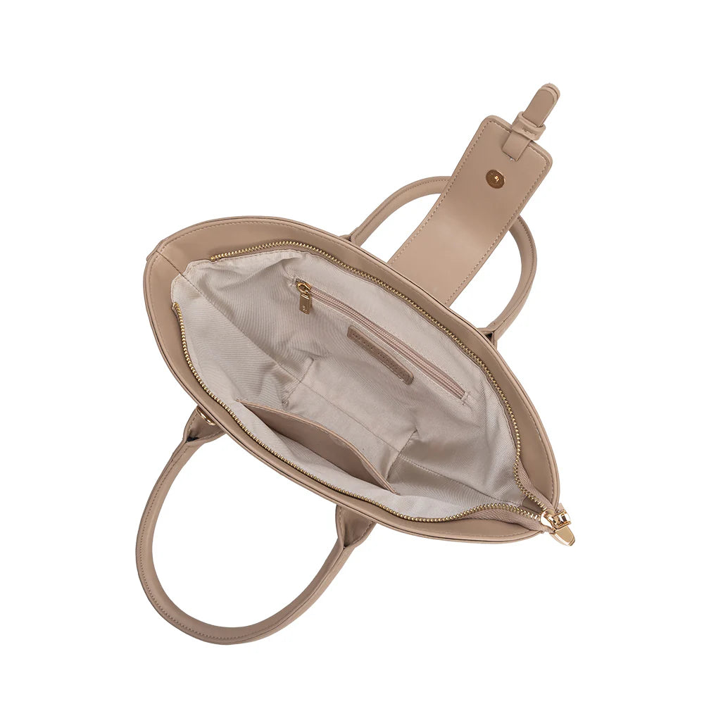 Violet Recycled Vegan Leather Crossbody Bag