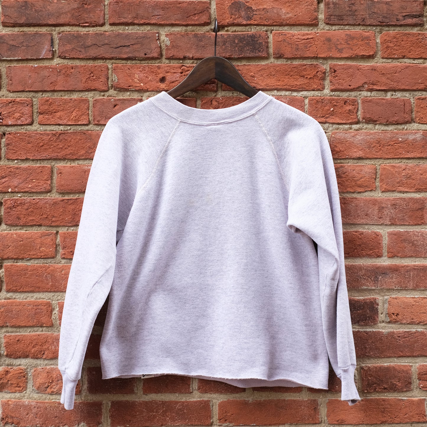 lil guy print crewneck - pink heather M