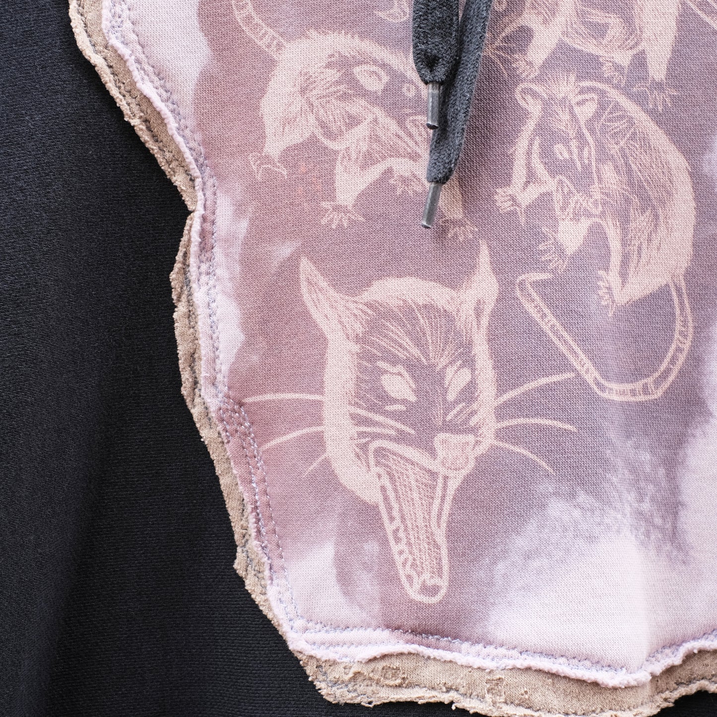 mad posse hoodie - black XL