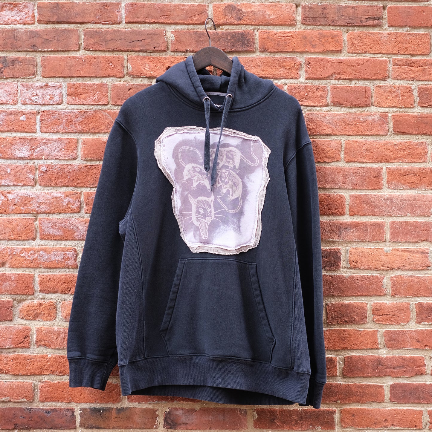 mad posse hoodie - black XL