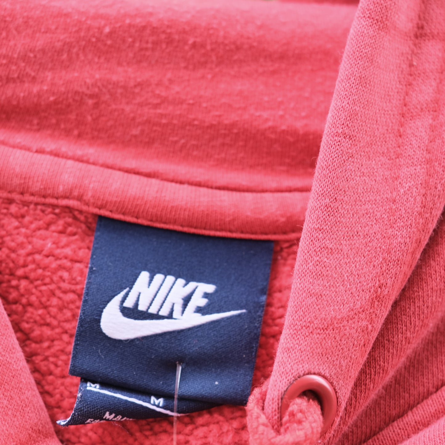 shady cat hoodie - red M