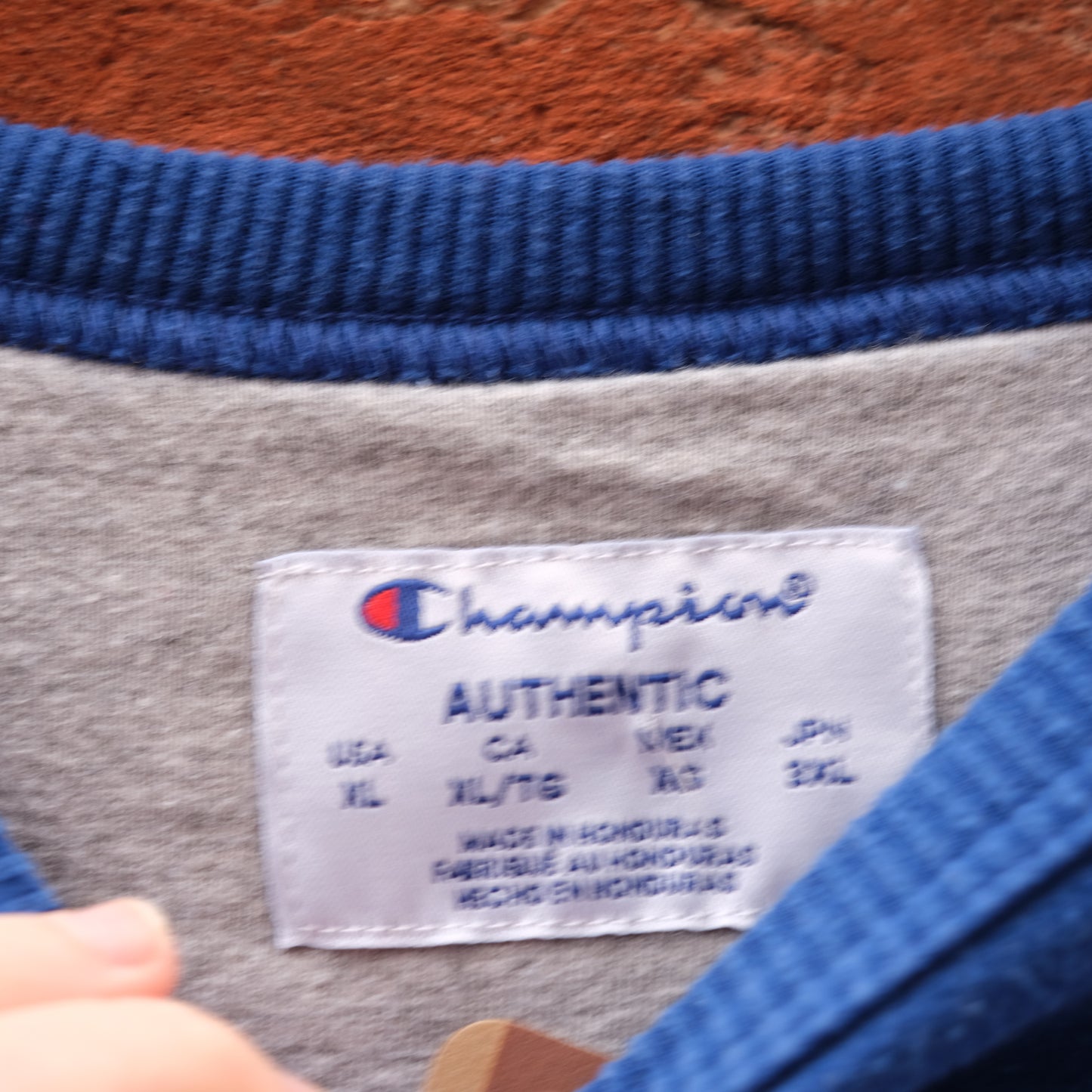 the gang crewneck - cobalt XL