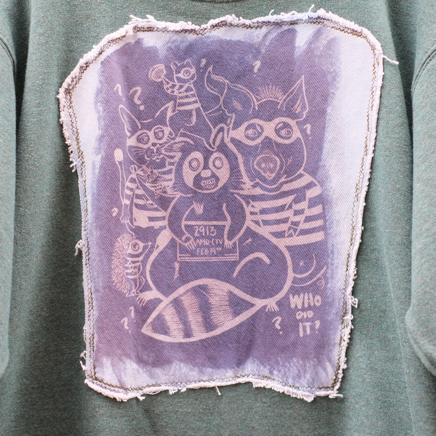 the gang crewneck - green M